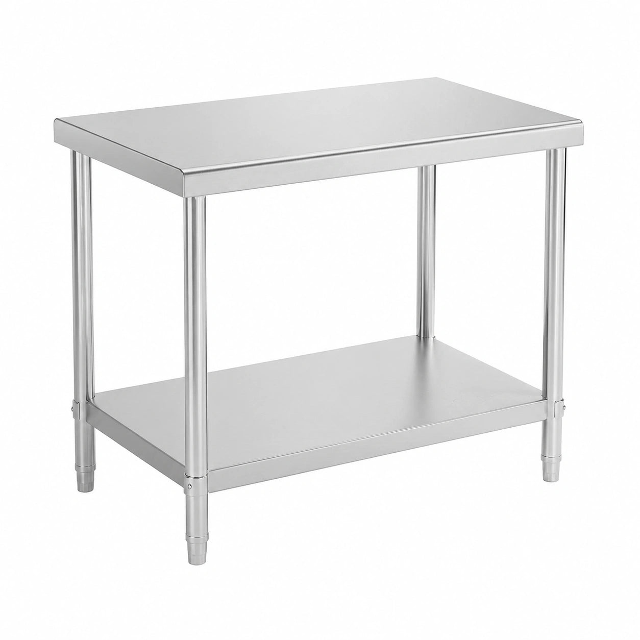 Tavolo da Lavoro in Acciaio Inossidabile per Cucina 90x60 cm, 250 kg