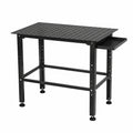 Banco da Lavoro Regolabile per Saldatura in Acciaio al Carbonio con Ripiano 91,5x60 cm
