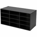 Armadio in metallo versatile con ripiani regolabili e porta chiudibile, ideale per ufficio, casa, garage e officina