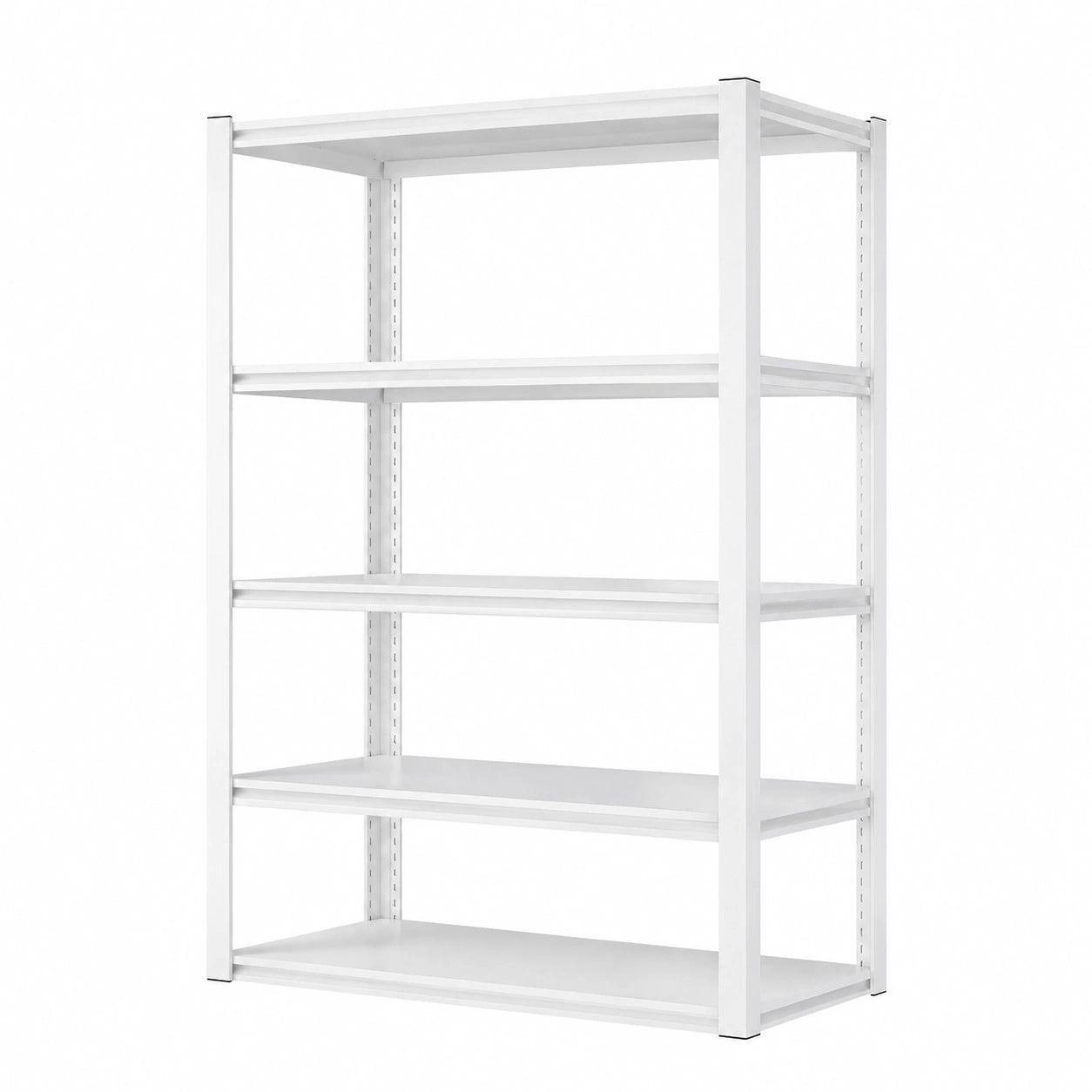 Scaffale in Acciaio Regolabile 90x40x182 cm, Capacità 1000kg, 5 Ripiani, Montaggio Senza Viti, per Garage e Magazzino
