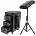 Trolley Cosmetici Professionale con Serratura e Ruote Universali