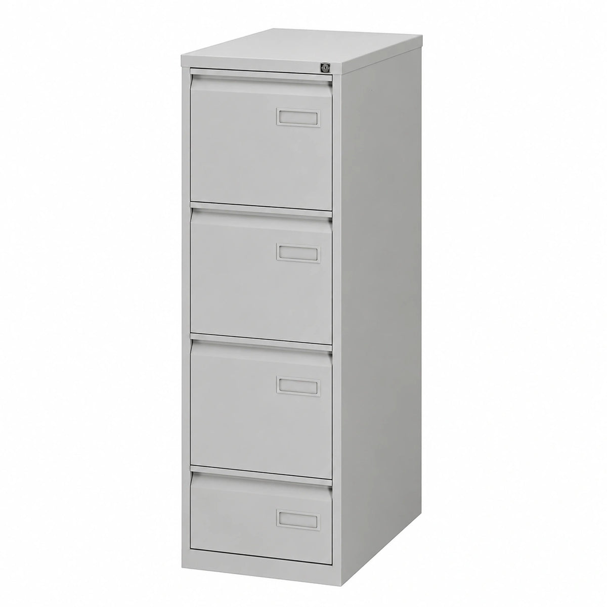 Bisley Armadietto Metallico a Sospensione, Grigio Chiaro, 4 Cassetti Estraibili DIN A4