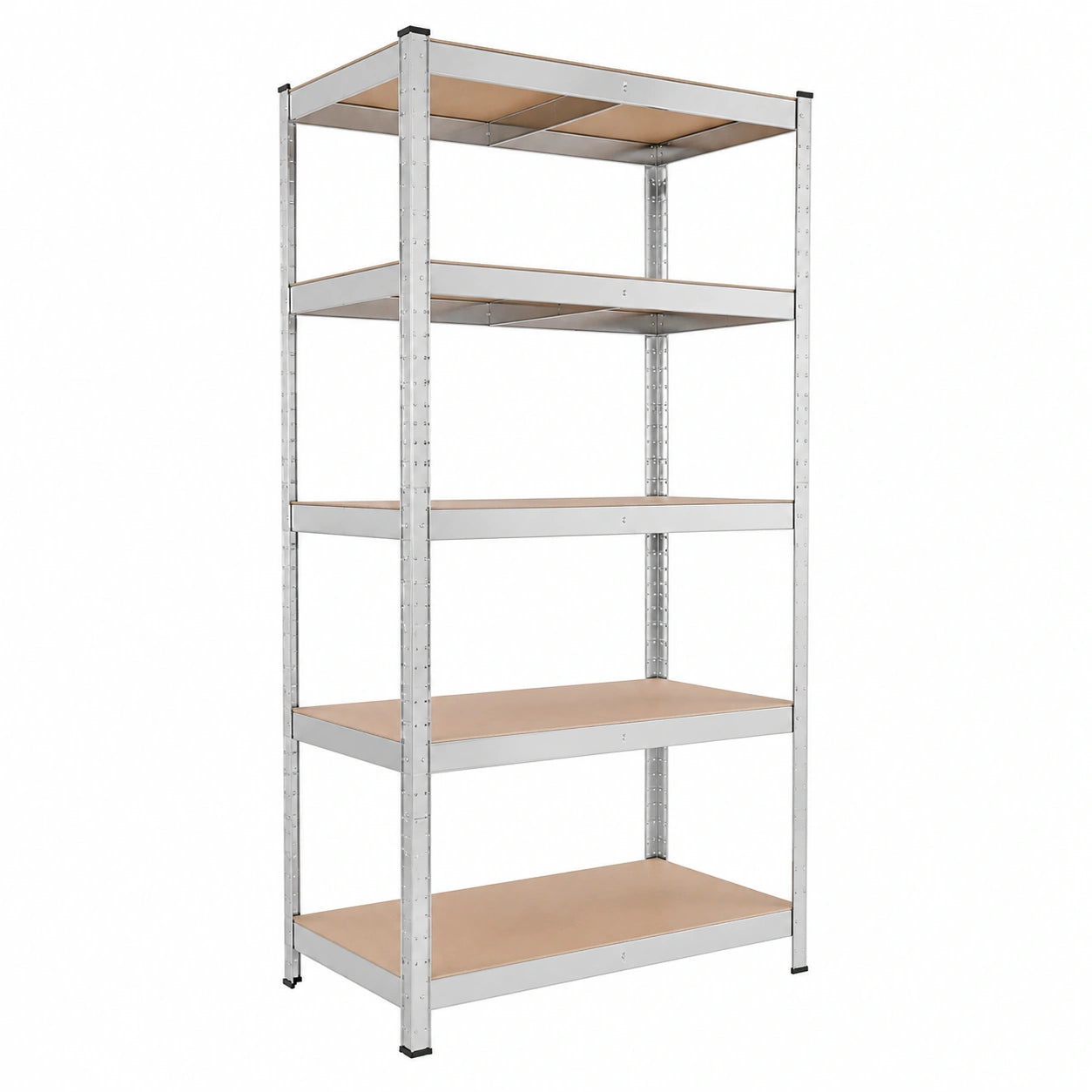 Scaffalatura AREBOS 90x60x200 cm | Capacità 875 kg | Installazione semplice e veloce